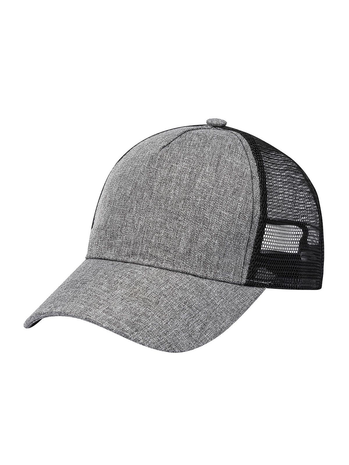 grey melange-black